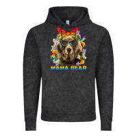 Vintage Black Mama Bear Pride LGBTQ+ Vintage Hoodie - BundleAndBundleShop