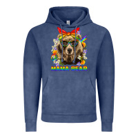 Vintage Denim Mama Bear Pride LGBTQ+ Vintage Hoodie - BundleAndBundleShop