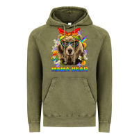 Vintage Olive Mama Bear Pride LGBTQ+ Vintage Hoodie - BundleAndBundleShop