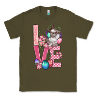 Army Green Love Easter Classic Tee - BundleAndBundleShop