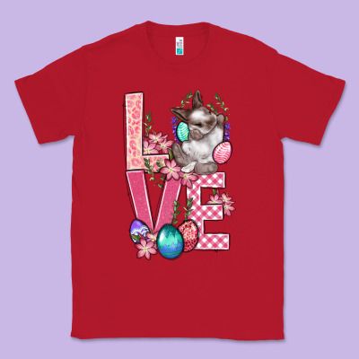 Love Easter Classic Tee Designed By Bundleandbundleshop