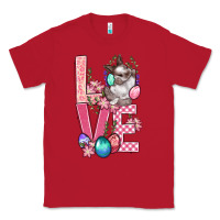 Red Love Easter Classic Tee - BundleAndBundleShop