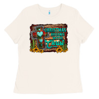 Christmas Begins With Christ Cross Ladies Tee | Teevron