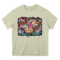 Mossy happy easter bunny western background Heavy Core Tee - Jasminsmagicworld