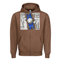 Chestnut volleyball mom blue mother's day Zipper Hoodie - CowGirlArtShop