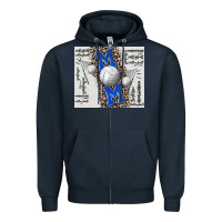 Navy volleyball mom blue mother's day Zipper Hoodie - CowGirlArtShop