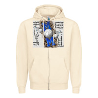 Sandshell volleyball mom blue mother's day Zipper Hoodie - CowGirlArtShop