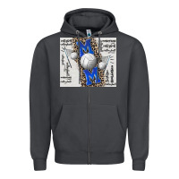 Smoke volleyball mom blue mother's day Zipper Hoodie - CowGirlArtShop