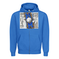 True Royal volleyball mom blue mother's day Zipper Hoodie - CowGirlArtShop