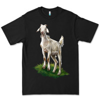 Black Kiko Goat Premium Tee - LillyAllenDesigns