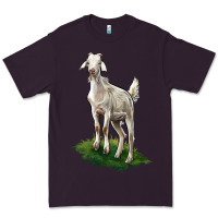 Plum Kiko Goat Premium Tee - LillyAllenDesigns