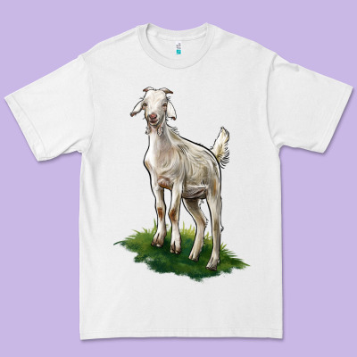 Kiko Goat Premium Tee Designed By Lillyallendesigns