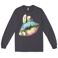 Smoke Eared Paster Color Easter Lips Long Sleeve Tee - Bettercallsaul