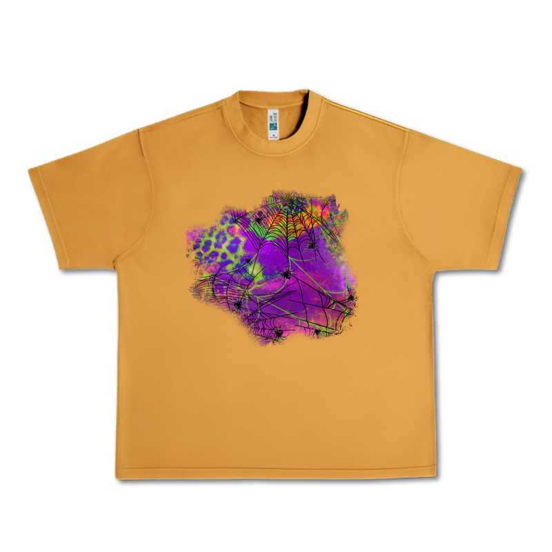 Halloween Spider Web For Patches Urban Heavy Tee by BundleAndBundleShop | Teevron