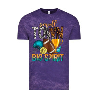 Cloud Purple Small Town Big Spirit Vintage Tee - BundleAndBundleShop