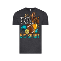 Vintage Black Small Town Big Spirit Vintage Tee - BundleAndBundleShop