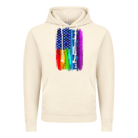 Vintage Artic Pride LGBTQ+ American Flag Vintage Hoodie - BundleAndBundleShop