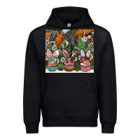 Black easter Urban Hoodie - CowhideDigitalArt
