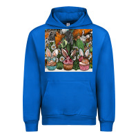 Cobalt easter Urban Hoodie - CowhideDigitalArt