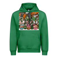 Emerald easter Urban Hoodie - CowhideDigitalArt