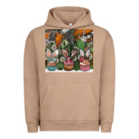 Pigment Burro easter Urban Hoodie - CowhideDigitalArt