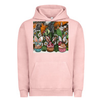 Pigment Salmon easter Urban Hoodie - CowhideDigitalArt