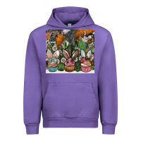 Tulip easter Urban Hoodie - CowhideDigitalArt