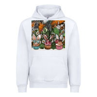 White easter Urban Hoodie - CowhideDigitalArt