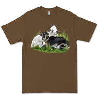 Cacao two baby nigerian dwarf goat Premium Tee - LillyAllenDesigns
