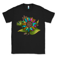 Black western sunflower Classic Tee - JahusDesignShop