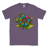 Lavender western sunflower Classic Tee - JahusDesignShop