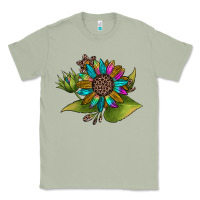Matcha western sunflower Classic Tee - JahusDesignShop