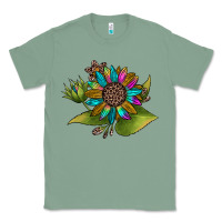 Sage western sunflower Classic Tee - JahusDesignShop