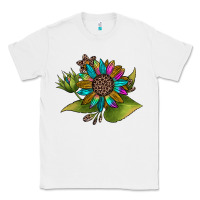 White western sunflower Classic Tee - JahusDesignShop