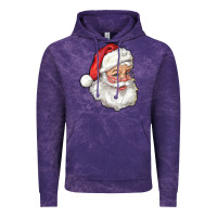Cloud Purple santa Vintage Hoodie - RanaPortraitStore