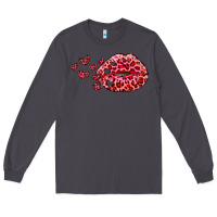 Smoke kiss with leopard and hearts Long Sleeve Tee - RanaPortraitStore