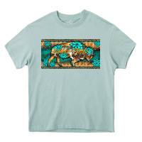Arona western  bison wild soul turquoise's gemstones  license plate template Heavy Core Tee - BarkalooDesign