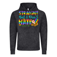 Vintage Black LGBTQ+ Straight But I Don't Hate Vintage Hoodie - BundleAndBundleShop