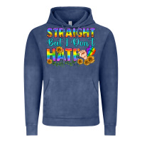 Vintage Denim LGBTQ+ Straight But I Don't Hate Vintage Hoodie - BundleAndBundleShop