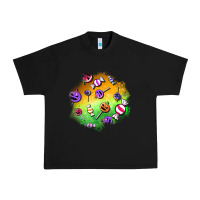 Black halloween candy patches Urban Heavy Tee - BundleAndBundleShop