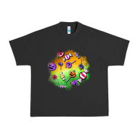 Pigment Black halloween candy patches Urban Heavy Tee - BundleAndBundleShop