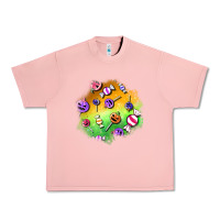 Salmon halloween candy patches Urban Heavy Tee - BundleAndBundleShop