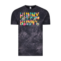 Cloud Black Hunny Bunny Easter Vintage Tee - BundleAndBundleShop