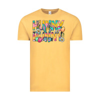 Vintage Mustard Hunny Bunny Easter Vintage Tee - BundleAndBundleShop