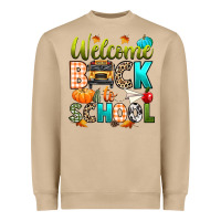 Mushroom welcome back to school fall Heavyweight Sweatshirt - texasbilliewilder