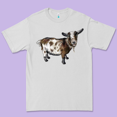 Nigerian Dwarf Goat Premium Tee Designed By Lillyallendesigns