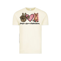 Vintage Arctic peace love chihuahua Vintage Tee - JahusDesignShop