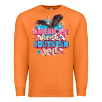 Carrot American heart southern soul 4th of july Premium Sweatshirt - FaDigitalArtStudio