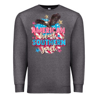 American Heart Southern Soul 4th Of July Premium Sweatshirt | Teevron