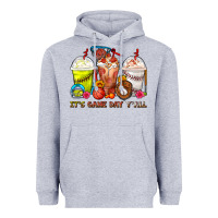 Heather Grey It's Game Day Y'all Softball,Baseball,Basketball C Heavyweight Hoodie - FaDigitalArtStudio